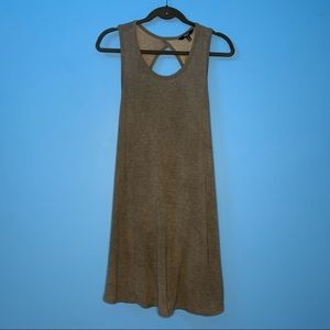 BOGO Tresics Open Back Brown Mini Dress
